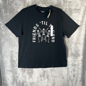 Goodfellow & Co Men's Black 'Friends 'Til The End' Graphic Tee
